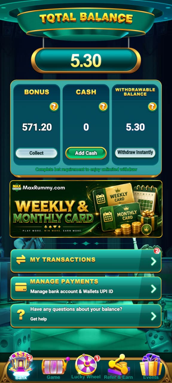 maxrummy